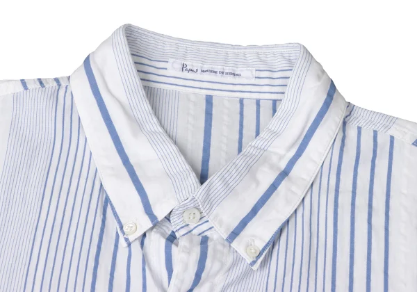 Papas Multi Stripe Button-Down Shirt K-172069_003