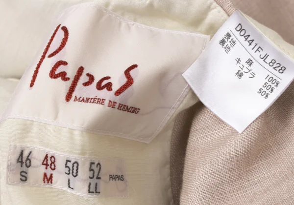 Papas Linen 3B Jacket K-172070_020