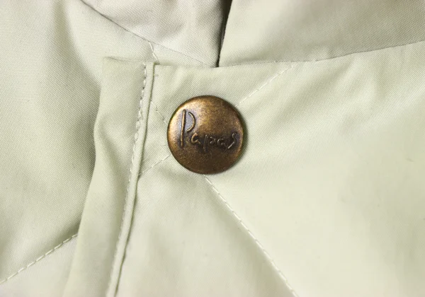 Papas Lining Logo Print Quilting Down Jacket K-172071_004