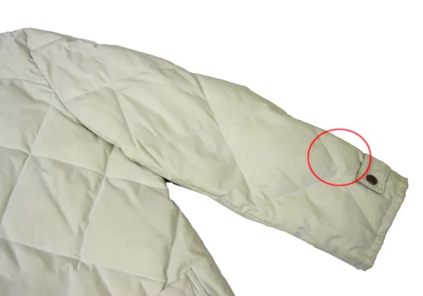 Papas Lining Logo Print Quilting Down Jacket K-172071_006