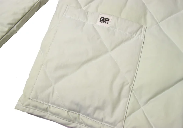 Papas Lining Logo Print Quilting Down Jacket K-172071_011