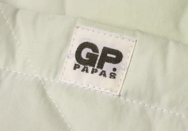 Papas Lining Logo Print Quilting Down Jacket K-172071_012