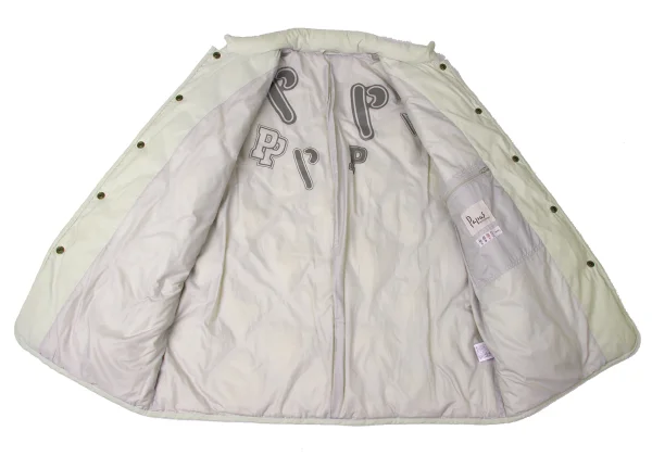 Papas Lining Logo Print Quilting Down Jacket K-172071_013