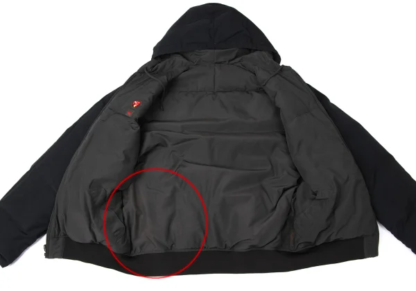 Papas Embroidered Reversible Hooded Down Jacket   K-172072_014