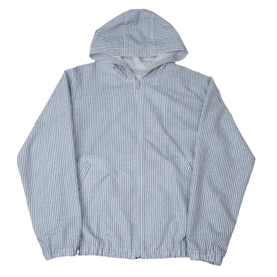 Papas+ Stripe Print Hooded Jacket