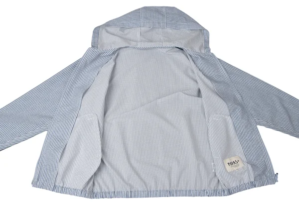 Papas+ Stripe Print Hooded Jacket K-172073_011
