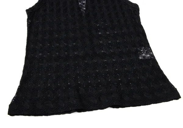 MISSONI Rayon Blend Graphic Knit Tank Top K-172075_006