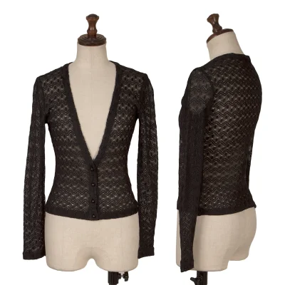 MISSONI Rayon Blend Knit Cardigan