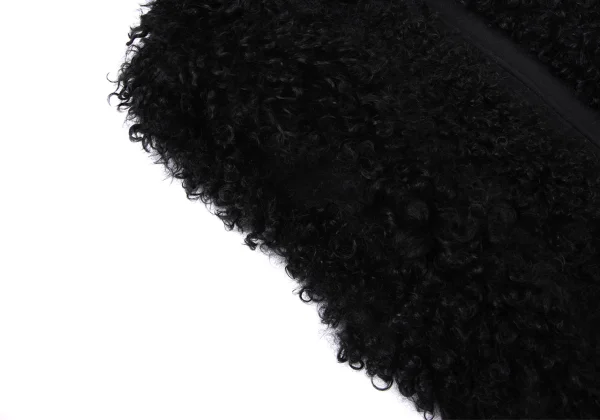 CIVIDINI Sheep Leather Loop Shaggy Vest K-172077_005