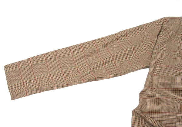 Vivienne Westwood Red Label Cotton Check Wrap Blouse K-172079_005