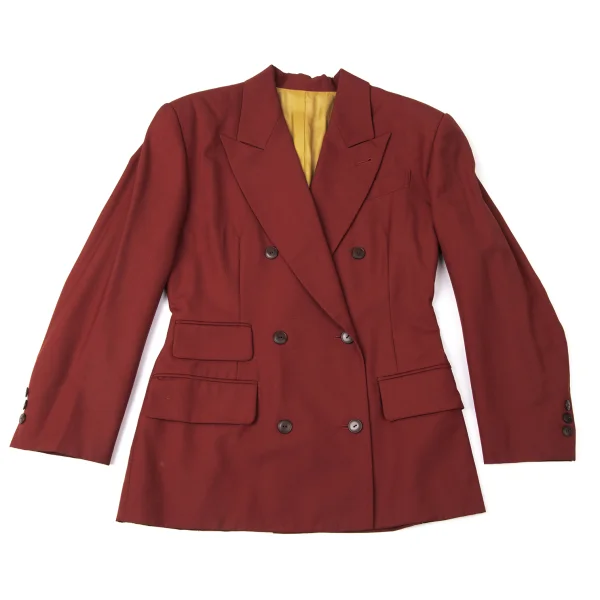 Jean Paul GAULTIER FEMME Wool Peak Lapels Double Jacket K-172089_002