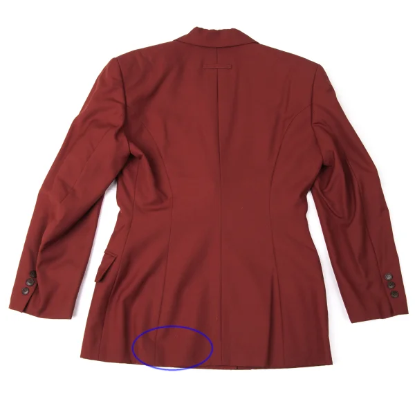 Jean Paul GAULTIER FEMME Wool Peak Lapels Double Jacket K-172089_013