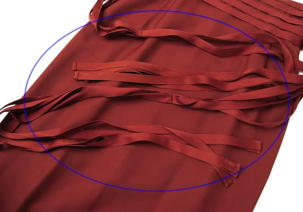 Jean Paul GAULTIER FEMME Wool Waist String Design Skirt K-172090_006