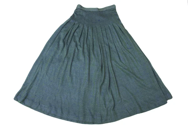 Jean Paul GAULTIER Rayon Blend Knit Pleats Wrap Skirt K-172092_002