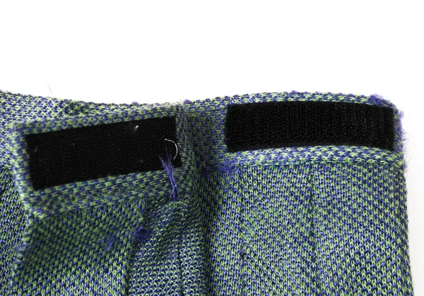 Jean Paul GAULTIER Rayon Blend Knit Pleats Wrap Skirt K-172092_007
