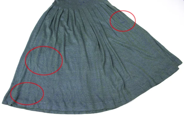 Jean Paul GAULTIER Rayon Blend Knit Pleats Wrap Skirt K-172092_008