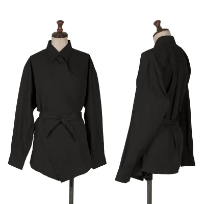 Jean Paul GAULTIER CLASSIQUE Cotton Cord Design Side Slit Shirt