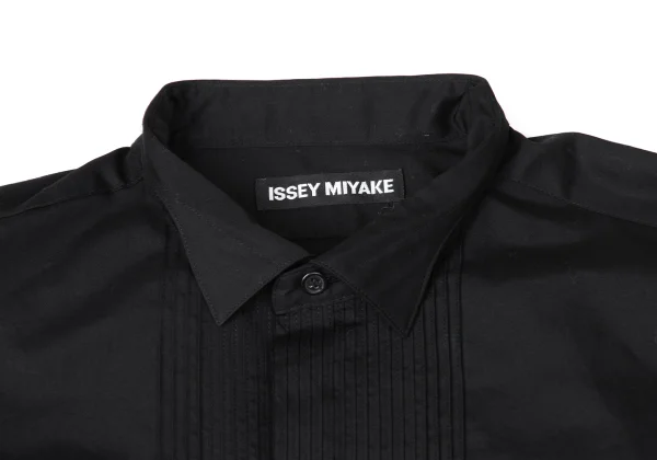 ISSEY MIYAKE MEN Cotton Pin-tuck Double Cuff Shirt K-172096_003