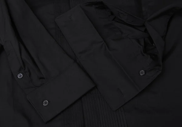 ISSEY MIYAKE MEN Cotton Pin-tuck Double Cuff Shirt K-172096_008