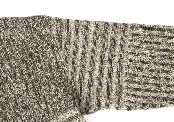 ISSEY MIYAKE MEN Wool Blend Low-gauge Knit Cardigan K-172097_006