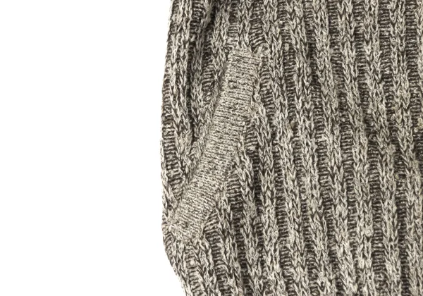 ISSEY MIYAKE MEN Wool Blend Low-gauge Knit Cardigan K-172097_009