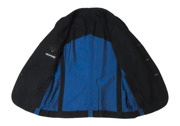 ISSEY MIYAKE MEN Wool Blend Taped-Line Jacket K-172099_013
