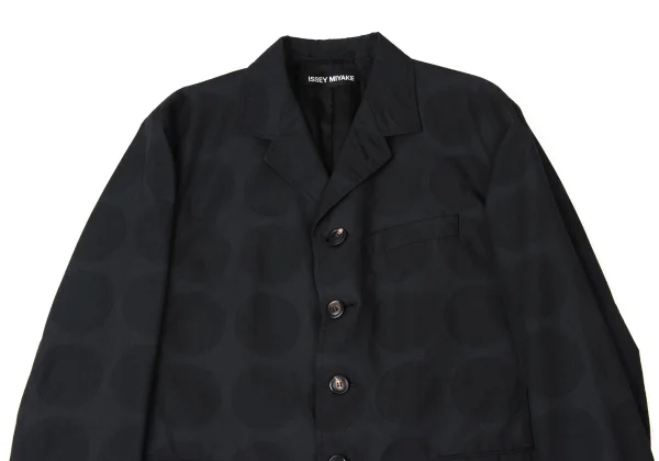 ISSEY MIYAKE MEN Poly Dot Embossed Jacket K-172100_002