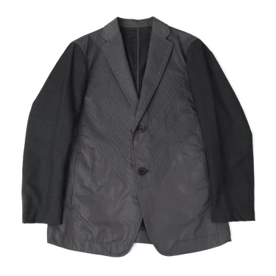 ISSEY MIYAKE MEN Sleeve Switching Sashiko Jacket