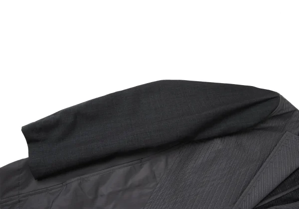 ISSEY MIYAKE MEN Sleeve Switching Sashiko Jacket K-172101_006