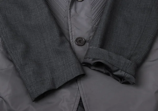 ISSEY MIYAKE MEN Sleeve Switching Sashiko Jacket K-172101_007
