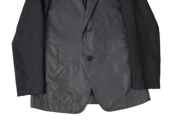ISSEY MIYAKE MEN Sleeve Switching Sashiko Jacket K-172101_008