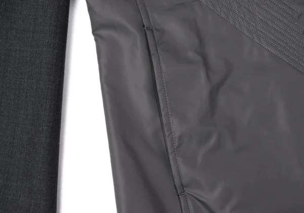 ISSEY MIYAKE MEN Sleeve Switching Sashiko Jacket K-172101_010