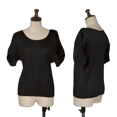 PLEATS PLEASE Sleeve Switching T Shirt