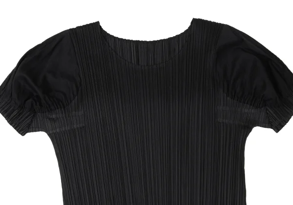 PLEATS PLEASE Sleeve Switching T Shirt K-172108_003