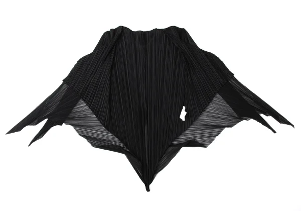 PLEATS PLEASE Mesh Switching Cardigan K-172111_008