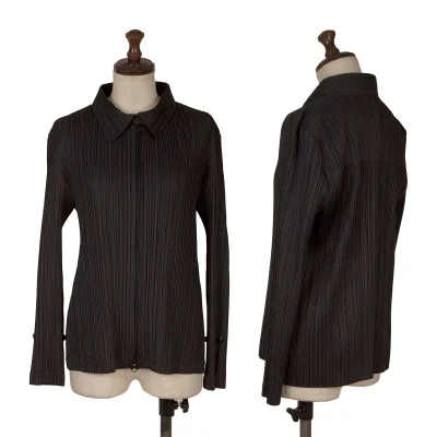 PLEATS PLEASE Zip Up Blouson