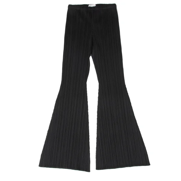 PLEATS PLEASE Flare Pants Black 3 K-172116_001