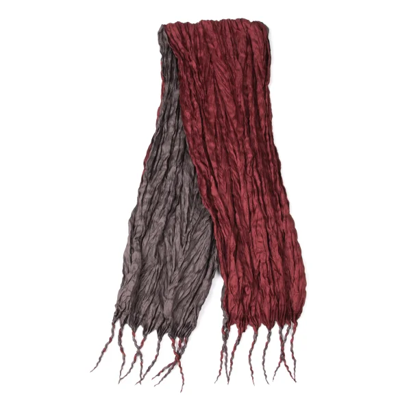 Unbranded Pleats Bicolor Stole K-172121_002