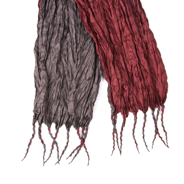 Unbranded Pleats Bicolor Stole K-172121_003