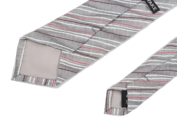 ISSEY MIYAKE MEN Cotton Silk Regimental Jacquard Tie K-172122_005