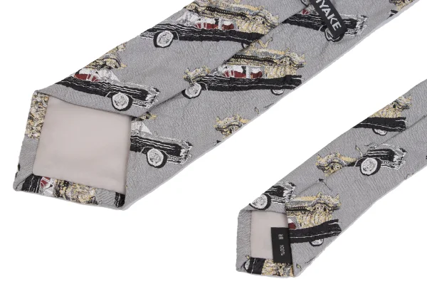 ISSEY MIYAKE MEN Silk Car Jacquard Tie K-172123_005