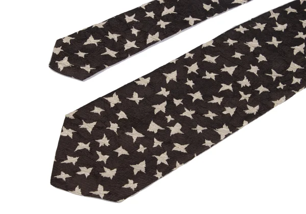 ISSEY MIYAKE MEN Wrinkled Silk Jacquard Tie K-172124_003