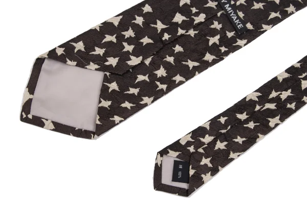 ISSEY MIYAKE MEN Wrinkled Silk Jacquard Tie K-172124_005