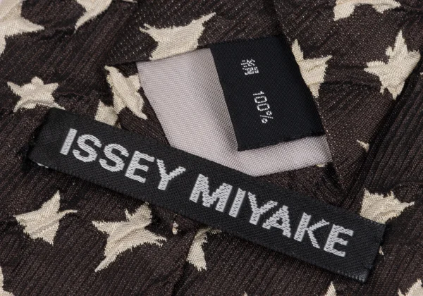 ISSEY MIYAKE MEN Wrinkled Silk Jacquard Tie K-172124_007