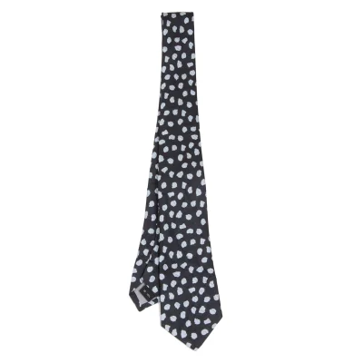 ISSEY MIYAKE MEN Silk Dot Jacquard Tie