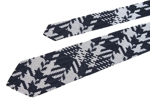 ISSEY MIYAKE MEN Silk Houndstooth Jacquard Tie K-172128_003