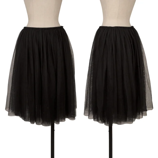 COMME des GARCONS SHIRT GIRL Nylon Tulle Skirt Black M K-172134_001