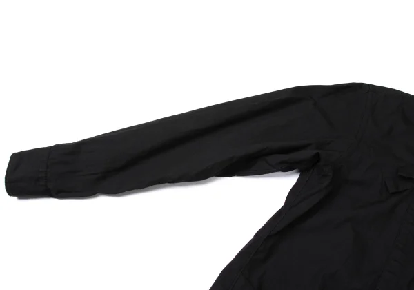 BLACK COMME des GARCONS Ribbon Taping Round Collar Shirt K-172135_010