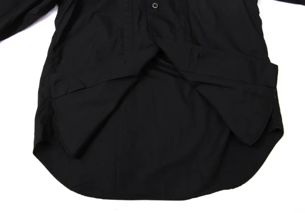 BLACK COMME des GARCONS Ribbon Taping Round Collar Shirt K-172135_015