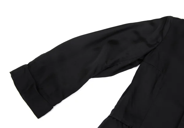 tricot COMME des GARCONS Washed Cupra Round Collar Jacket K-172148_009